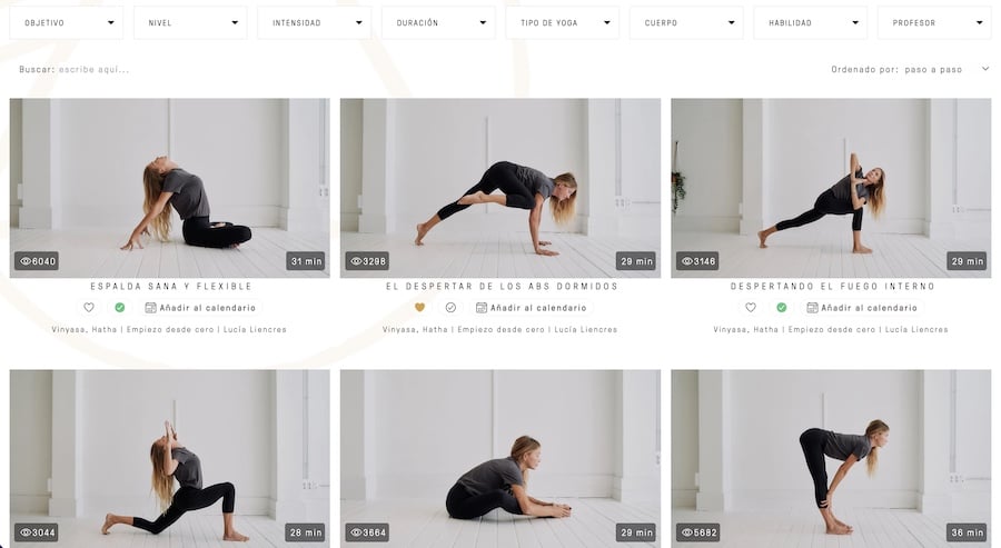 Clases sueltas de yoga