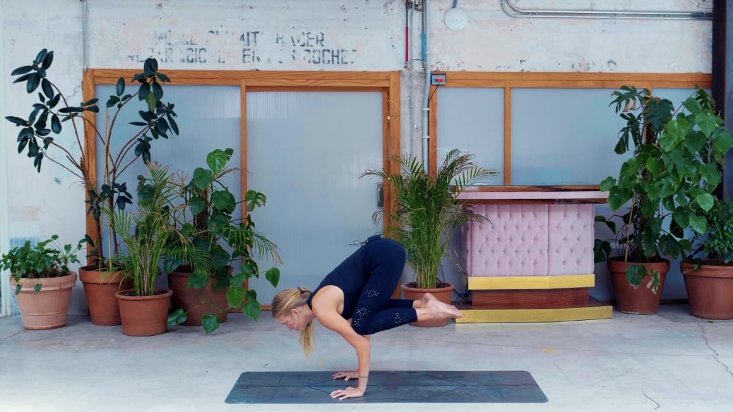 MI PRIMER BAKASANA