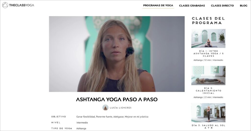 primera serie de ashtanga yoga