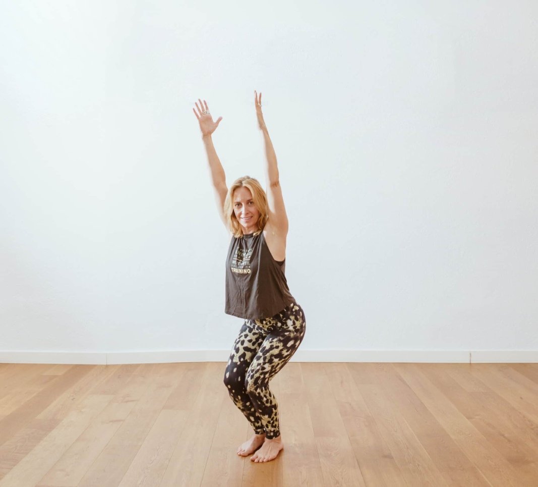 Utkatasana y garudasana: silla y águila