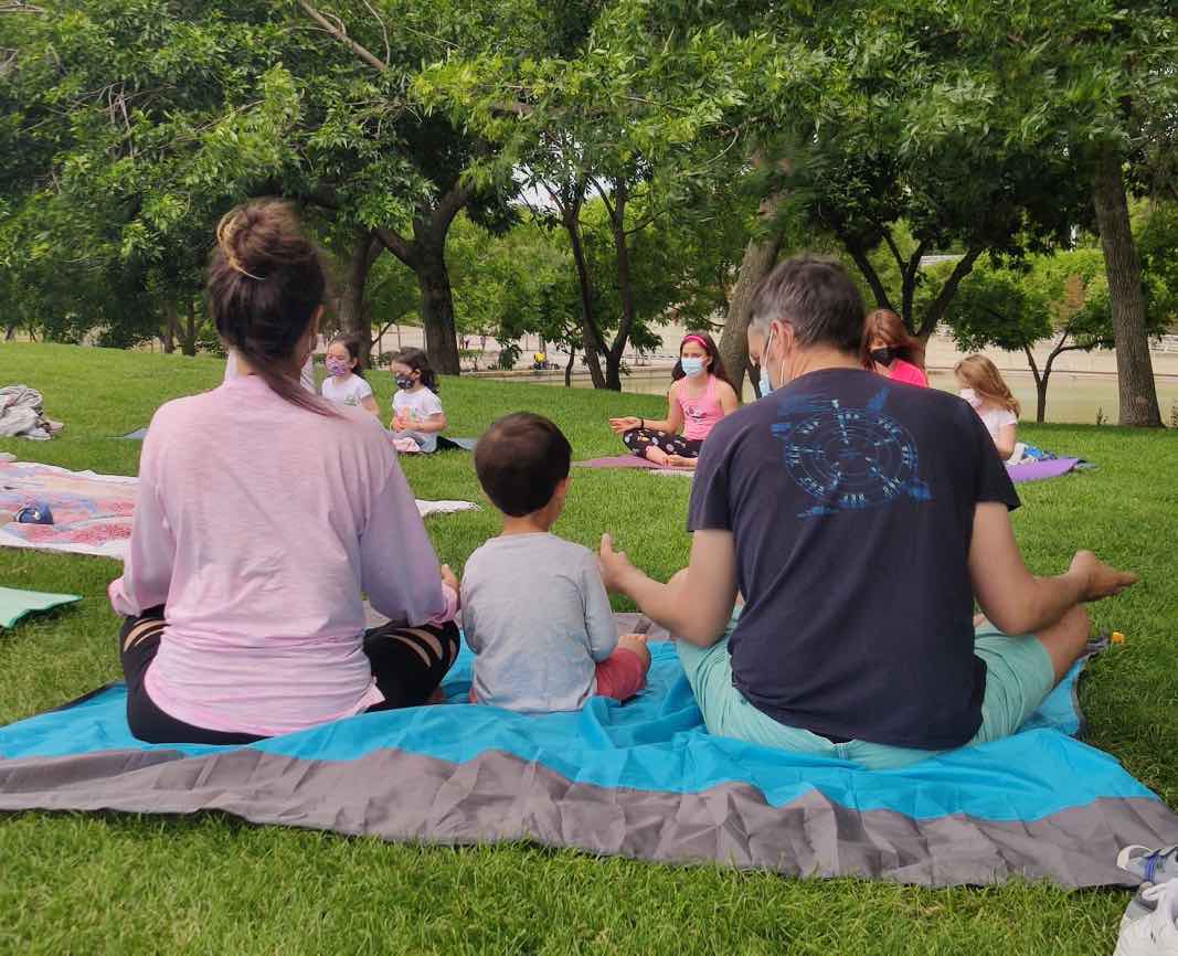 yoga en familia