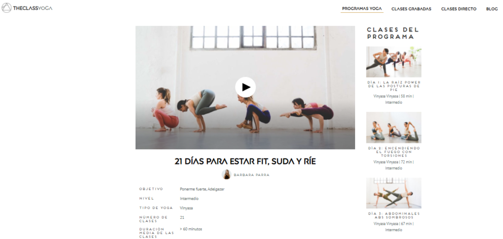 programa abdominales yoga