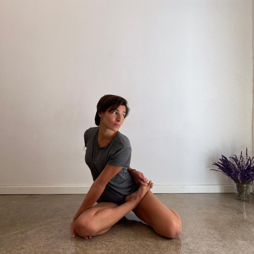 Profesor de yoga Rebeca Recatero